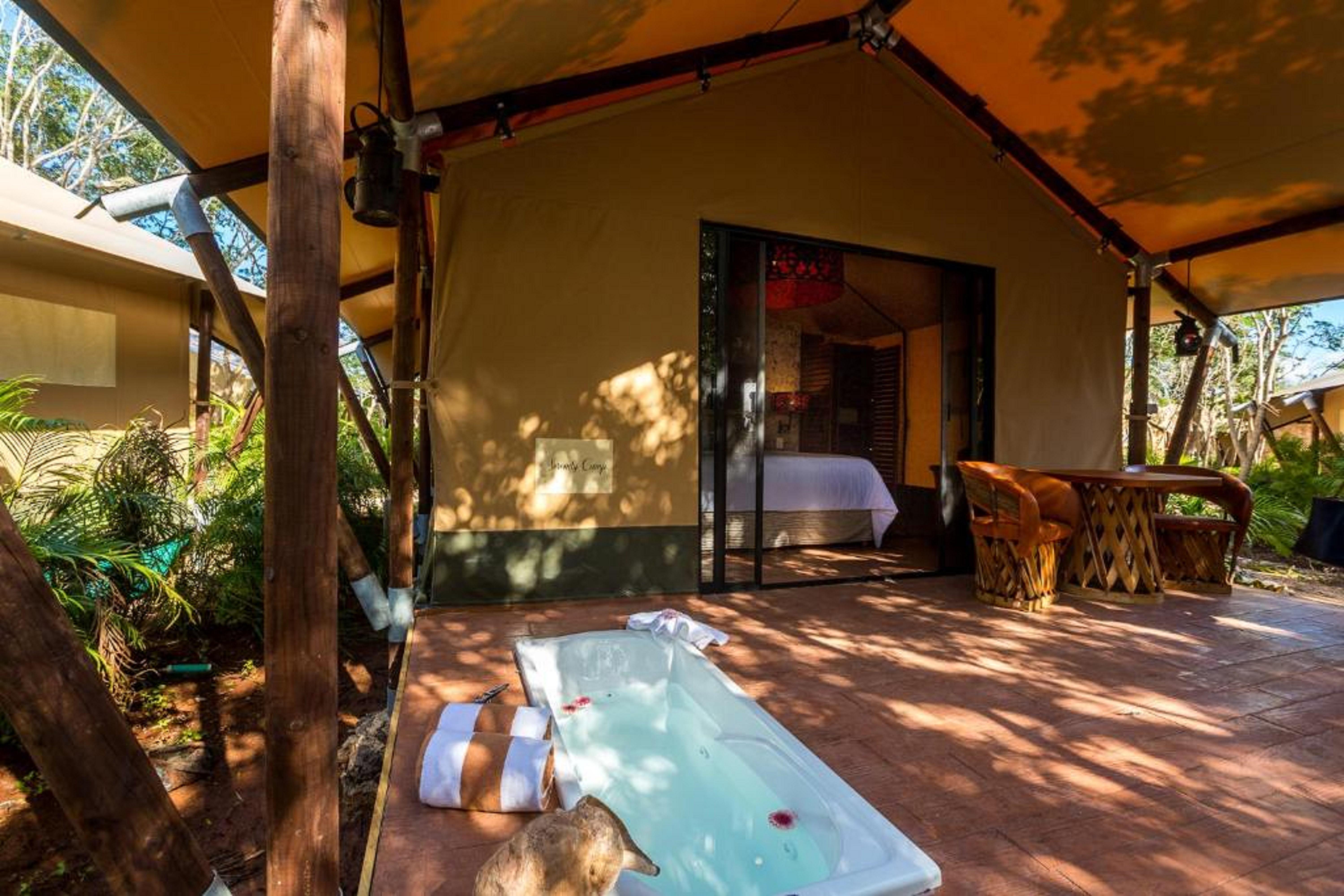 שפו הא Serenity Authentic Glamping Tulum (Adults Only) מראה חיצוני תמונה