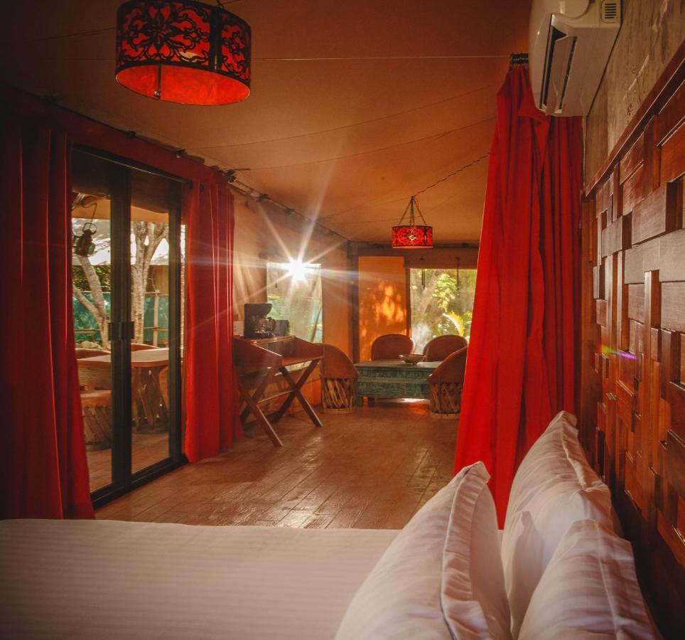 שפו הא Serenity Authentic Glamping Tulum (Adults Only) מראה חיצוני תמונה